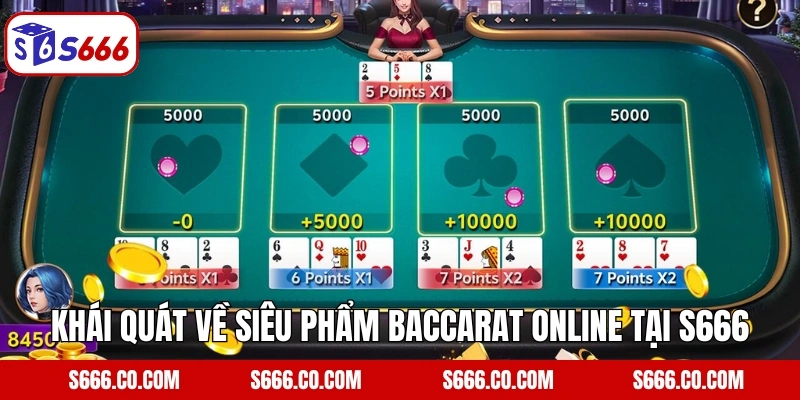 Khái quát về siêu phẩm Baccarat online tại S666