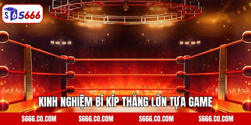 Kinh nghiệm bí kíp thắng lớn tựa game đầy hấp dẫn boxing