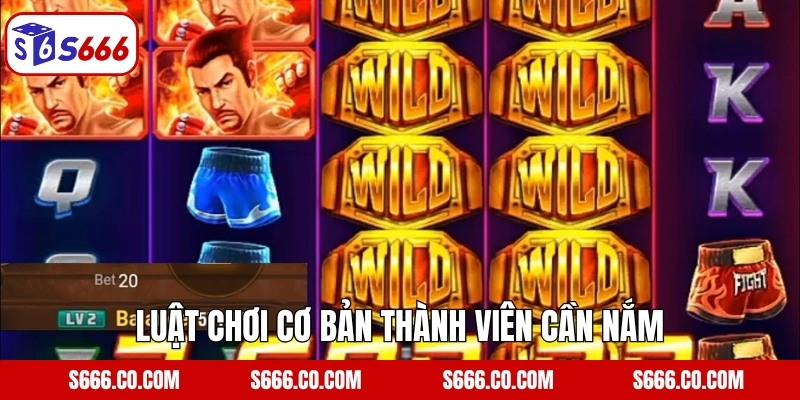 Luật chơi cơ bản thành viên cần nắm của tựa game Boxing King