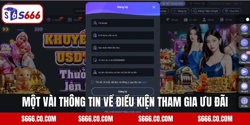 Một vài thông tin về điều kiện tham gia ưu đãi của thương hiệu 