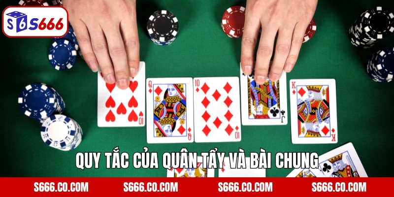 Quy tắc của quân tẩy và bài chung